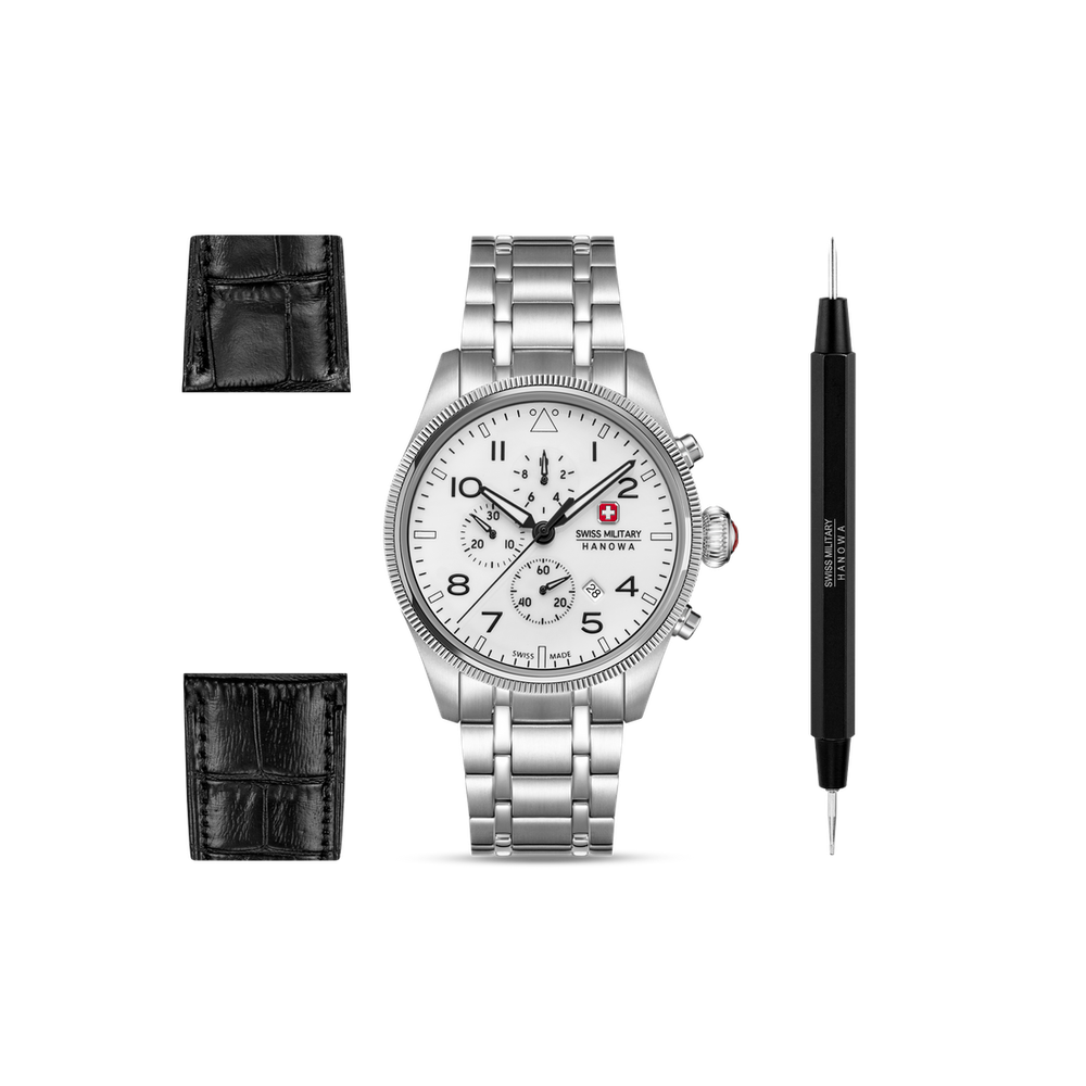 Swiss Military Hanowa Thunderbolt Chrono Northern Night SMWGI0005701-SET