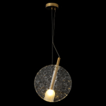 Светильник подвесной Crystal Lux FROZEN SP1 BRASS