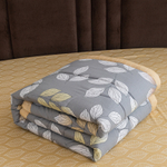 Комплект постельного белья Сатин с Одеялом 100% хлопок на резинке OBR138