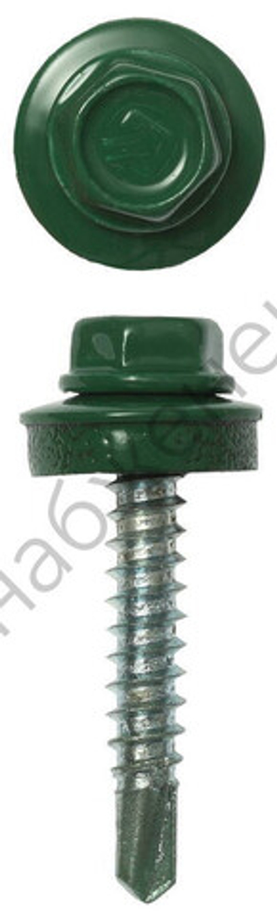 ЗУБР СКД 6002 29 х 4.8 мм, зел. лист, кровельный саморез, 2500 шт (4-300310-48-029-6002)