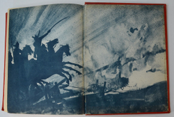 Фурманов Д. А.Чапаев. Обработка А.П. Фурмановой; рис. П.П. Соколова-Скаля. М.: Гослитиздат, 1936г.