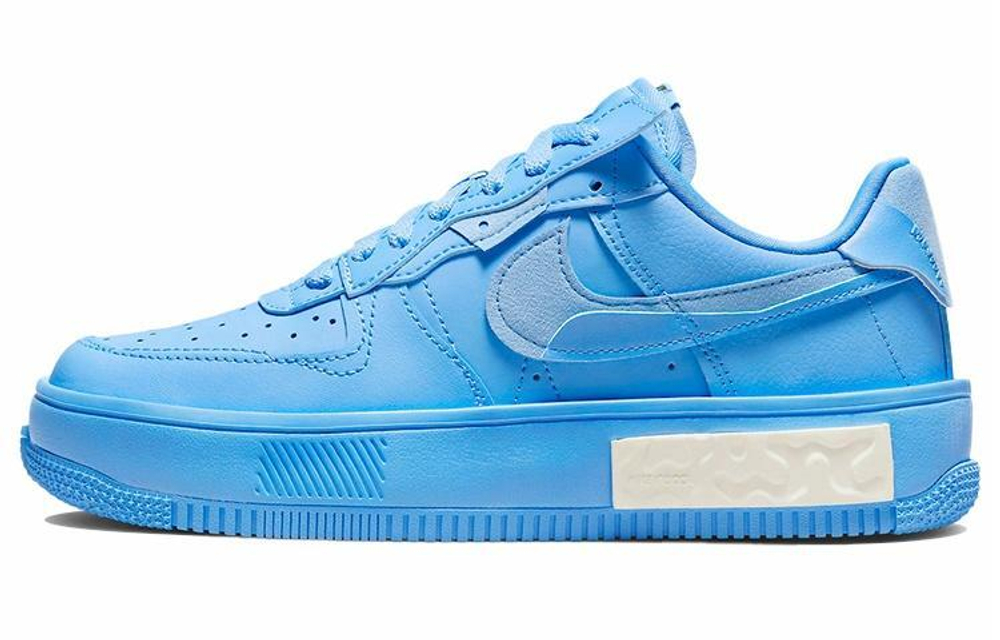 Кроссовки Nike Air Force 1 Low Fontanka "University Blue" (Женская размерная сетка)