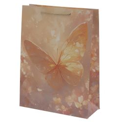 GAEM Пакет подарочный L (бумага 210г/м2, блок 12шт), L30 W12 H40 см, 4в.