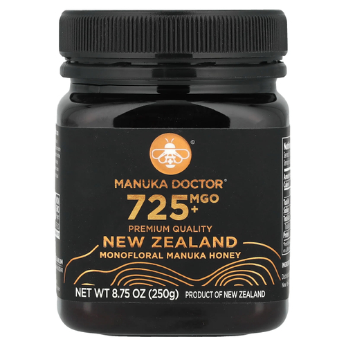 Manuka Doctor, монофлорный мед манука, MGO 725+, 250 г (8,75 унции)