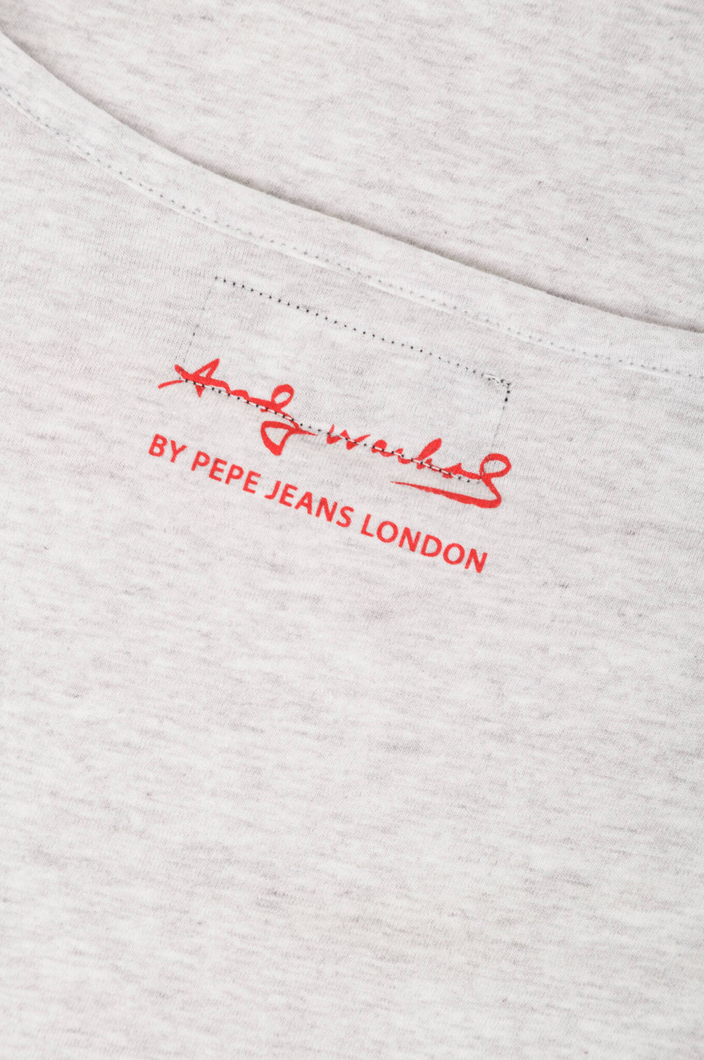 футболка jasmine andy warhol Pepe Jeans London - серый(AG500154)