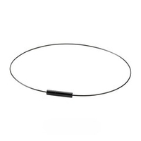 Ожерелье RAKUWA NECKLACE WIRE EXTREME GEOMETRY черное