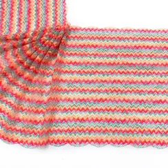 Кружево эластичное мультиколор 23 см, Китай