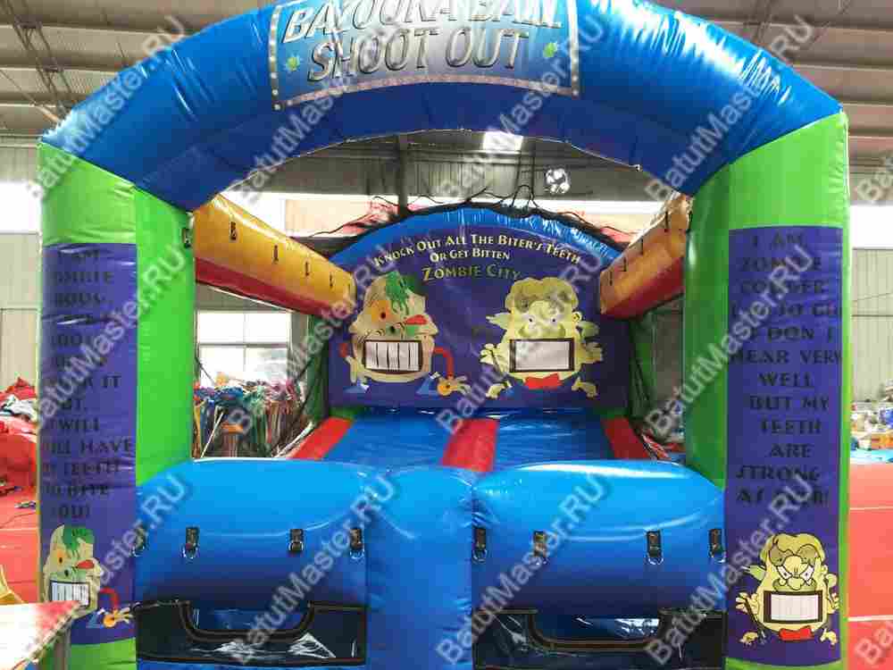 Надувная игра "Зомби сити"
