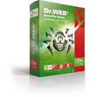 Коробочная версия ПО DRWEB Antivirus 1year 2PCs