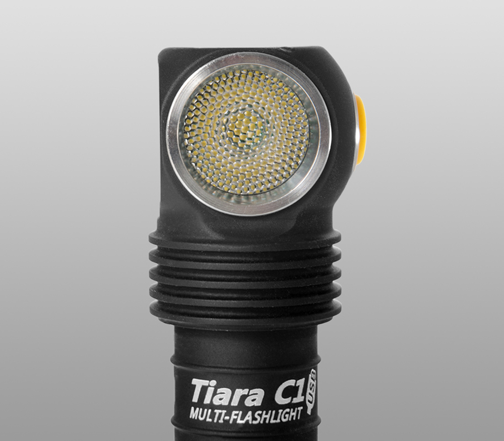 Мультифонарь светодиодный Armytek Tiara C1 Magnet USB+18350, 980 лм, теплый свет, аккумулятор
