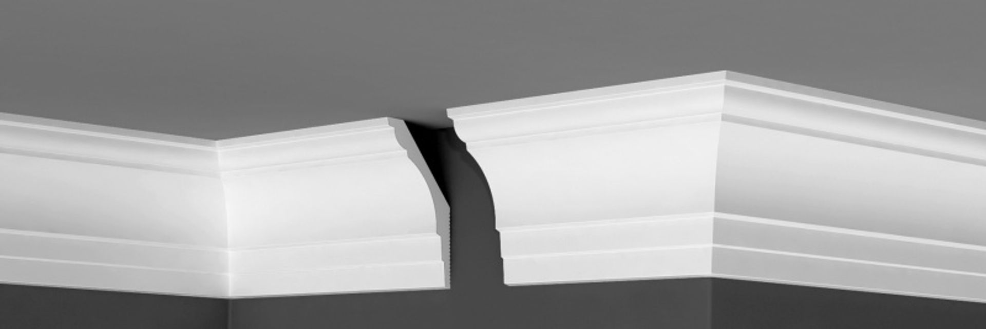 Плинтус потолочный Де-Багет П 10 130/70