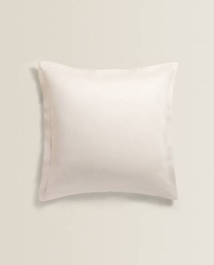 ZARA HOME (300 НИТЕЙ) НАВОЛОЧКА ИЗ ХЛОПКА, НАТУРАЛЬНЫЙ
