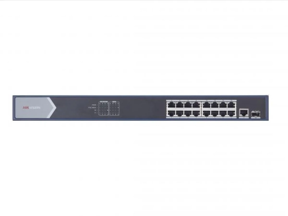 Коммутатор Hikvision DS-3E0518P-E 17G