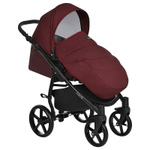 Детская коляска Tutis Novo Reflective 3 в 1 1142220 Burgundy