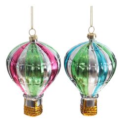 GAEM Украшение новогоднее "Воздушный шар", L8 W8 H13,5 см, 2в.