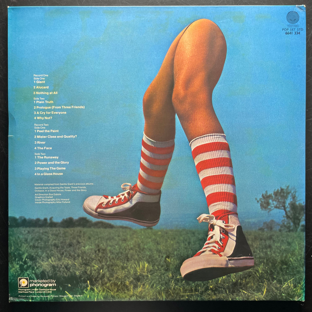 Gentle Giant ‎– Giant Steps... The First Five Years 2LP (Англия 1975г.)