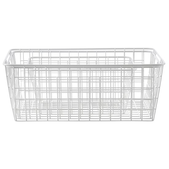 Корзина для хранения mina, 38,5х27,5х14 см, белая