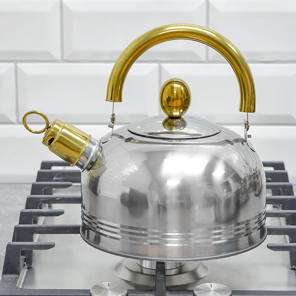 Набор посуды 12 предметов (1,9л, 2,8л, 3,6л, 4,5л, 24*6см,1,5л) нерж, NN3035