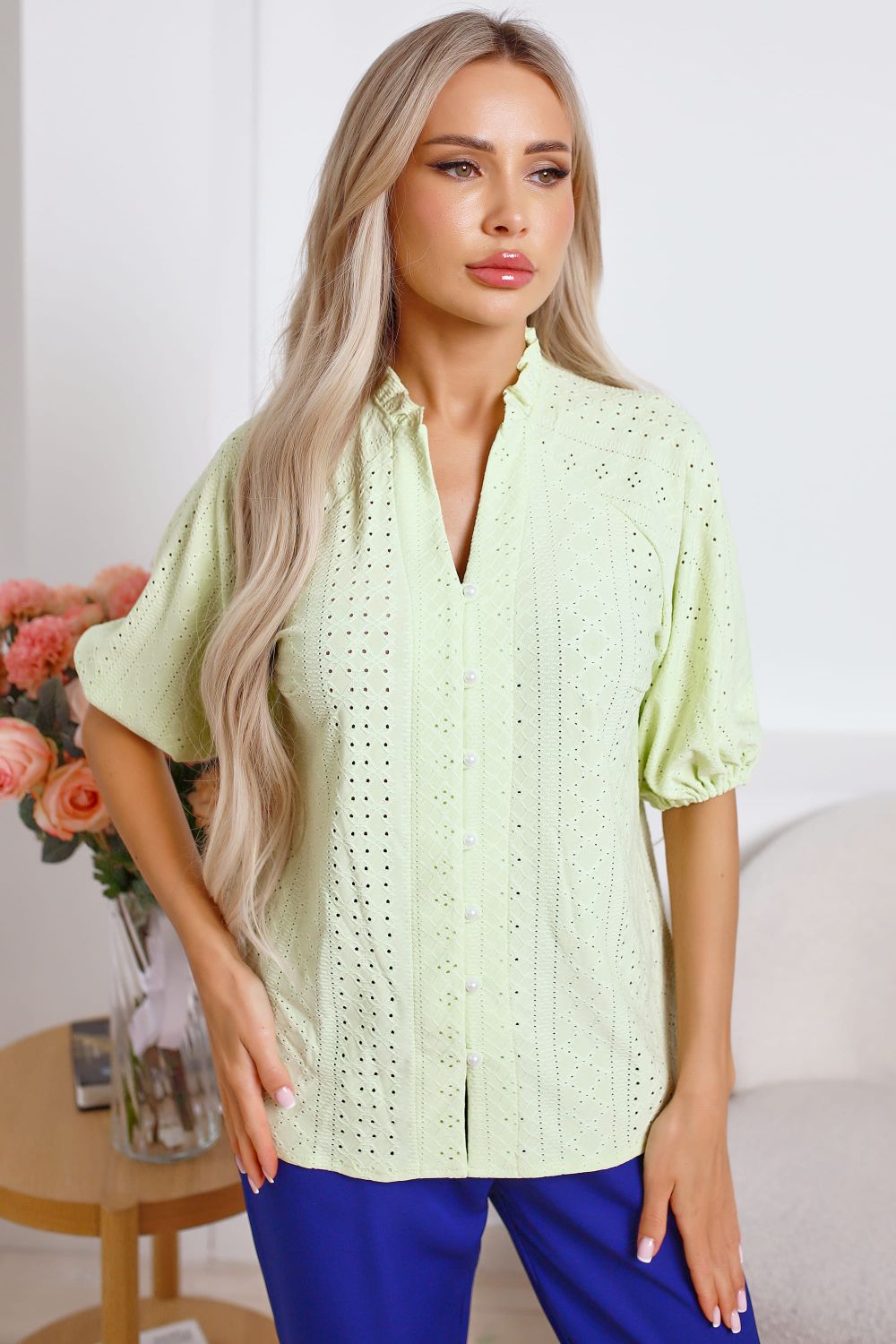 Блуза Люция (жёлтый) Б15326-45М LT Collection