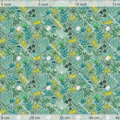 Леопарды и цветы by kostolom3000 536 DPI