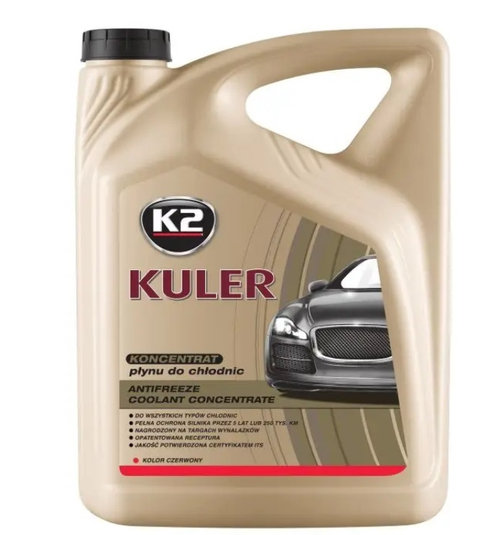 ЖИДКОСТЬ РАДИАТОРНАЯ-АНТИФРИЗ К2 KULER-35C 5L КОНЦ КРАСНЫЙ