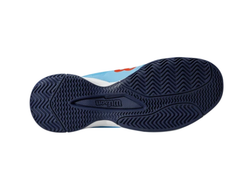 детские Кроссовки теннисные Wilson Rush Pro Junior QL - bonnie blue/white/tangerine tango