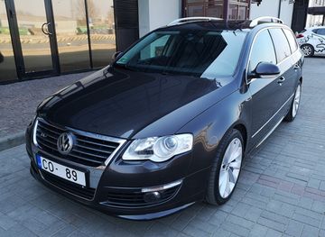 Юбка переднего бампера R-LINE для VW PASSAT B6