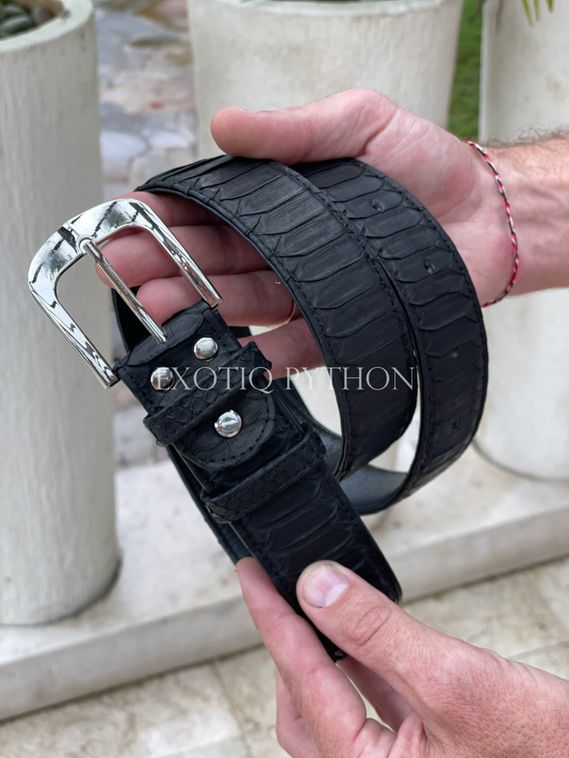 Ремень из кожи питона AC-60