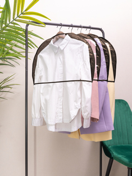 Чехлы-накидки на вешалку удлиненные 56х39 см, Прага