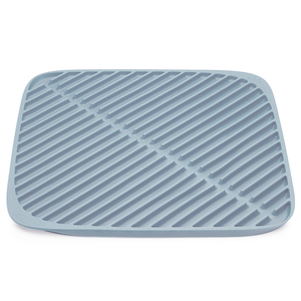 Коврик для сушки посуды flume™, 31,5х34,5 см, серо-голубой