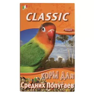 Корм для средних попугаев FIORY Classic