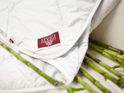 Элитное одеяло стеганое всесезонное Bamboo от German Grass этикетка