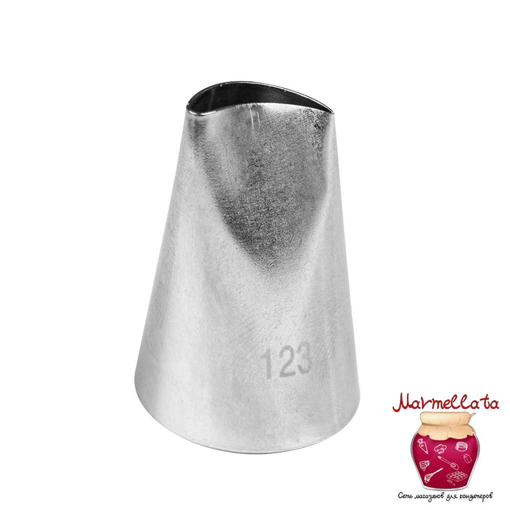 Насадка "Роза овал" №123 (D= 25*18 H=38 мм)