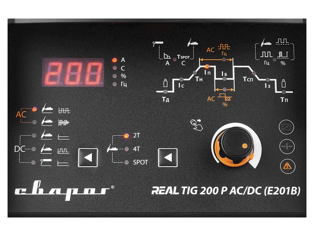Сварочный инвертор Сварог REAL TIG 200 P AC/DC (E201B)