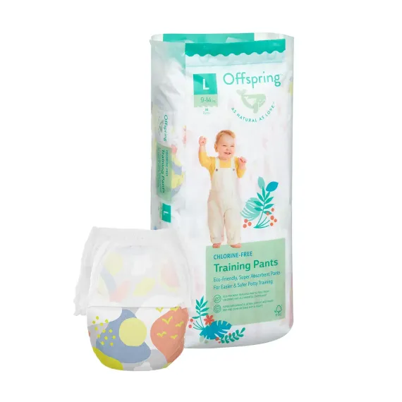 Подгузники-трусики Offspring L 9-14 кг, 36 шт, небо