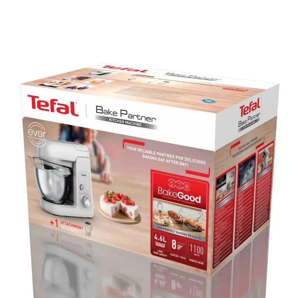 Кухонная машина Tefal Bake Partner QB521B38