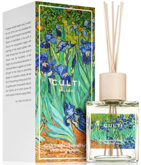 Van Gogh Irises, диффузор Decor Limited collection, Culti Milano