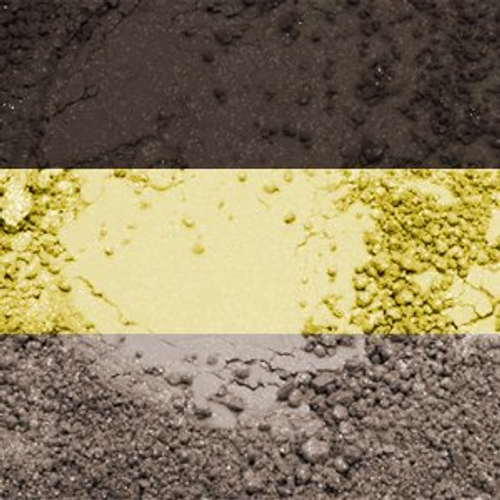 Набор теней для век Кристалл Декор Гавана 3г