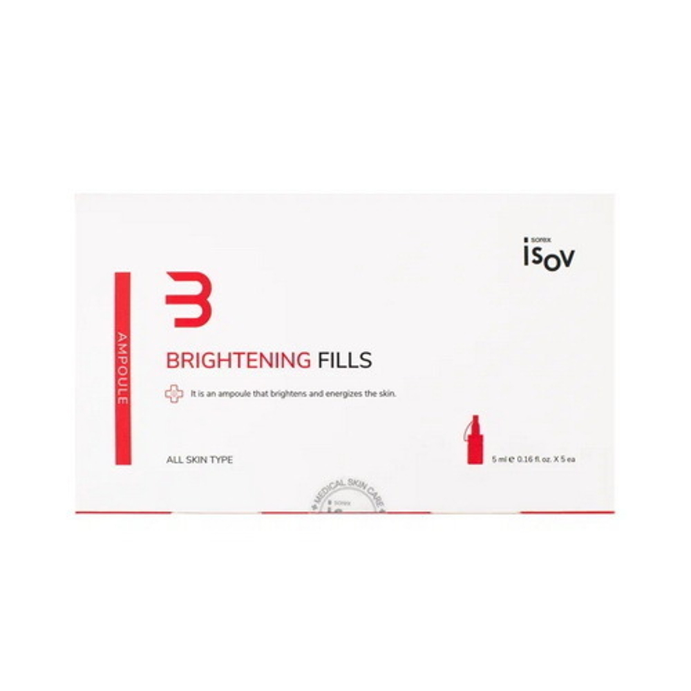 Brightening Fills Ampoule Isov Sorex | Сыворотка увлажняющая осветляющая