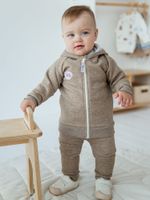 Костюм с толстовкой "Халва" утепленный 0+