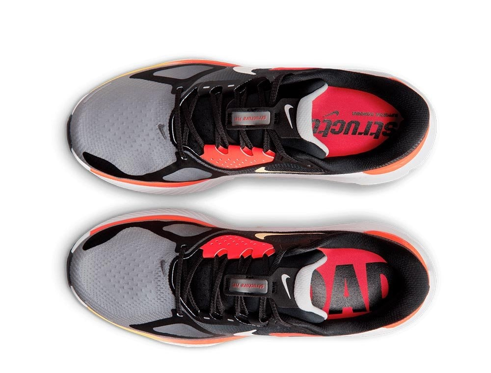 Кроссовки для бега мужские Nike Structure Plus M Серо-оранжевые