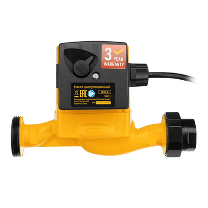 DENZEL Циркуляционный насос CP25-6 напор 6м 50л/мин 1м кабель монтажная длина 180мм