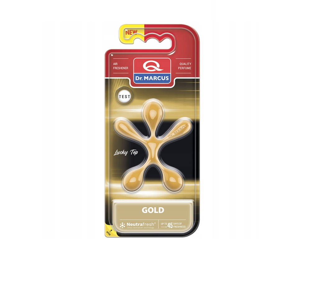 ОСВЕЖИТЕЛЬ С ПОДВЕСКОЙDR.MARCUS LUCKY TOP GOLD