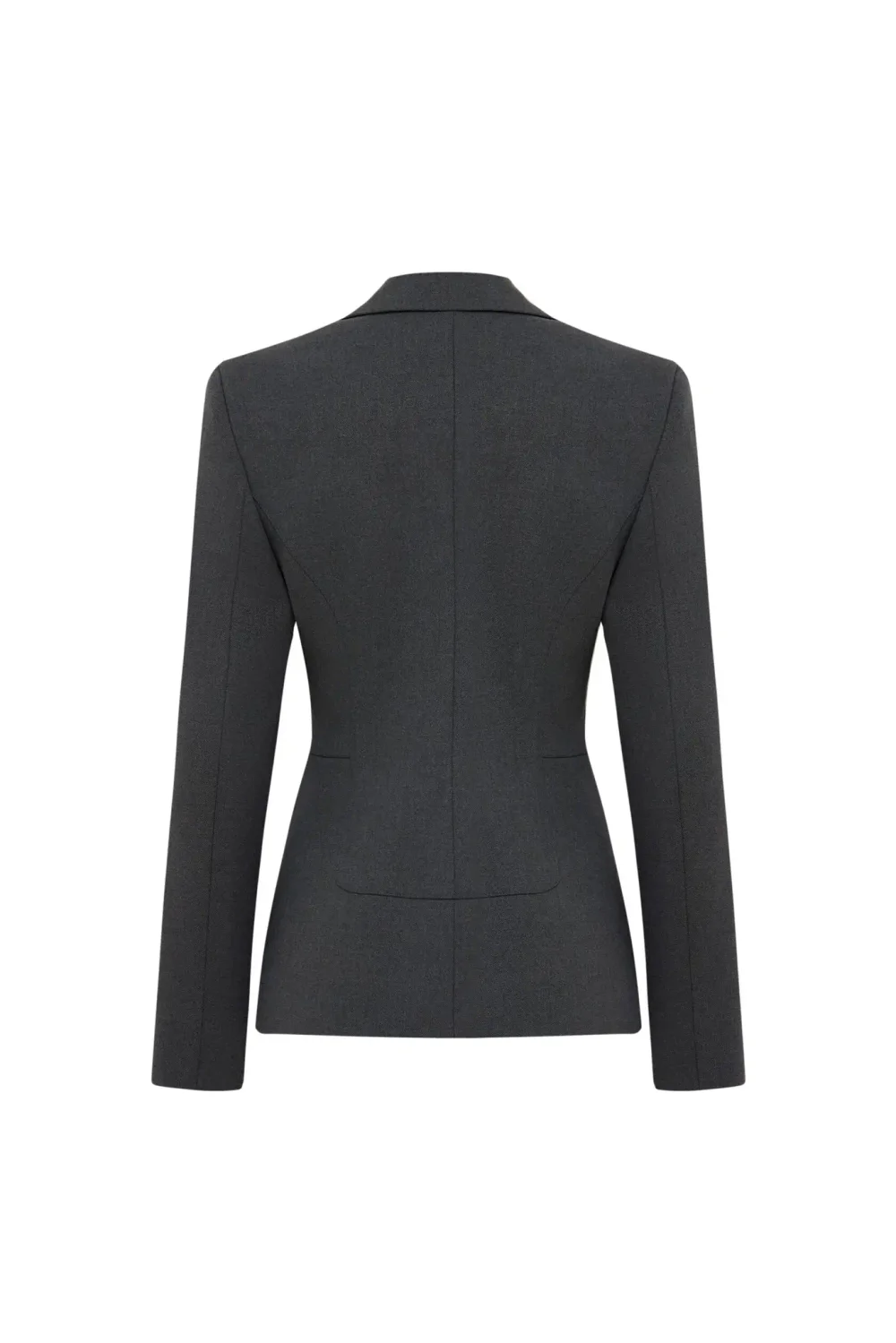 Жакет приталенный серый, Серый