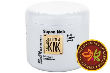 KNK Professional Мягкое травяное мыло, Бельди "Розовое"