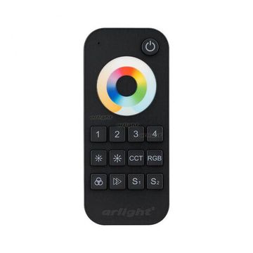 Пульт для управления DIM/MIX/RGB/RGBW источниками света 023473 SMART-R22-MULTI Black (4 зоны, 2.4G)Arlight