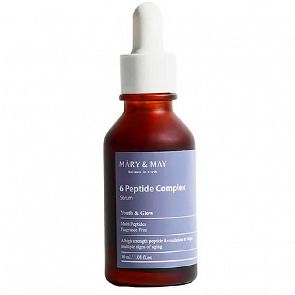 Сыворотка для лица Mary & May 6 Peptide Complex Serum 30 мл