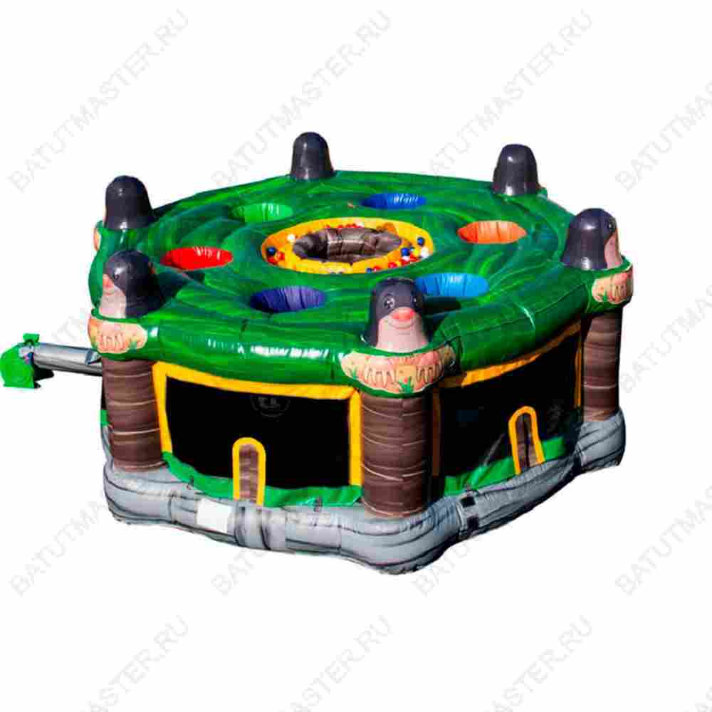 Надувная командная игра "Поймай крота"