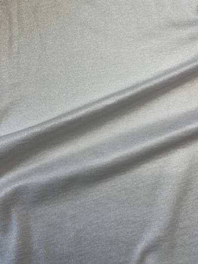 Трикотаж хлопковый с серебряным напылением