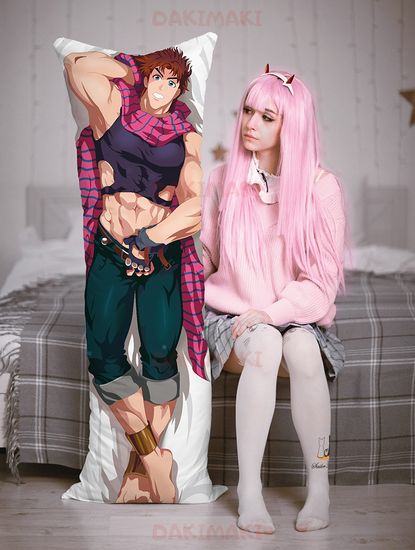 Дакимакура Джозеф Джостер и Цезарь Цеппели арт. 0320